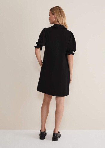 Phase Eight Candice Zip Dress Black Canada | YJHFLM-238